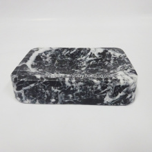 Black Marble Soap Dish